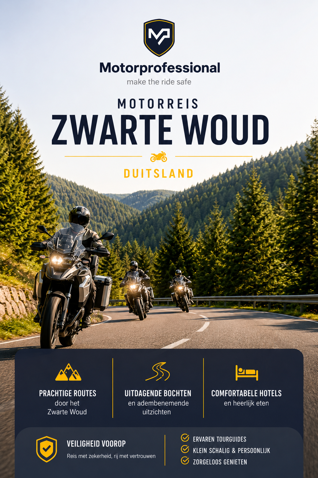 Motorreis Zwarte Woud Duitsland 6-daagse motorvakantie